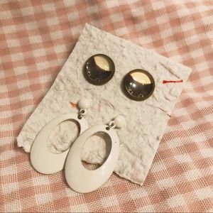 Funky earrings - 2 pairs